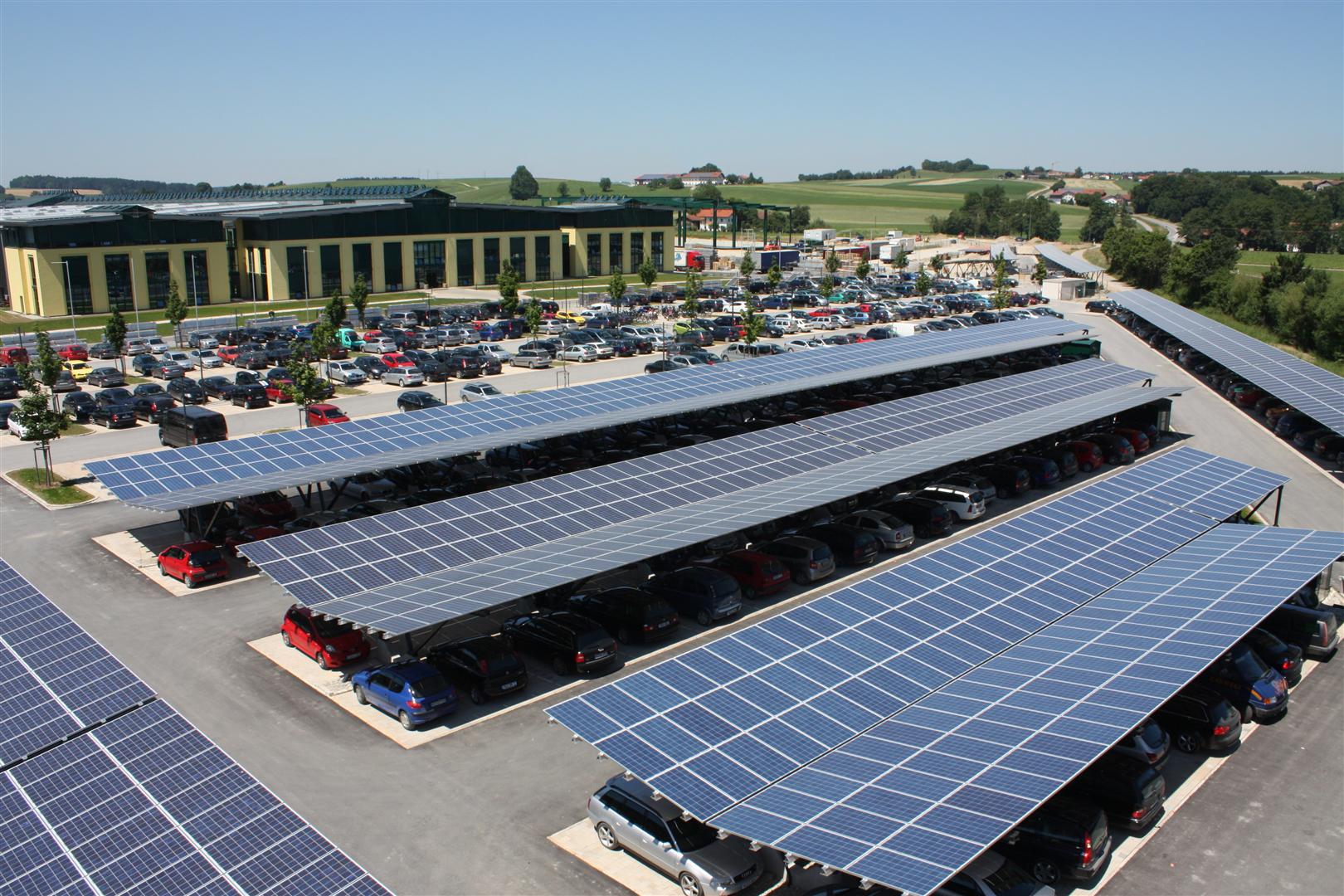 Photo Of The Week Solar Panel Parking The Shift